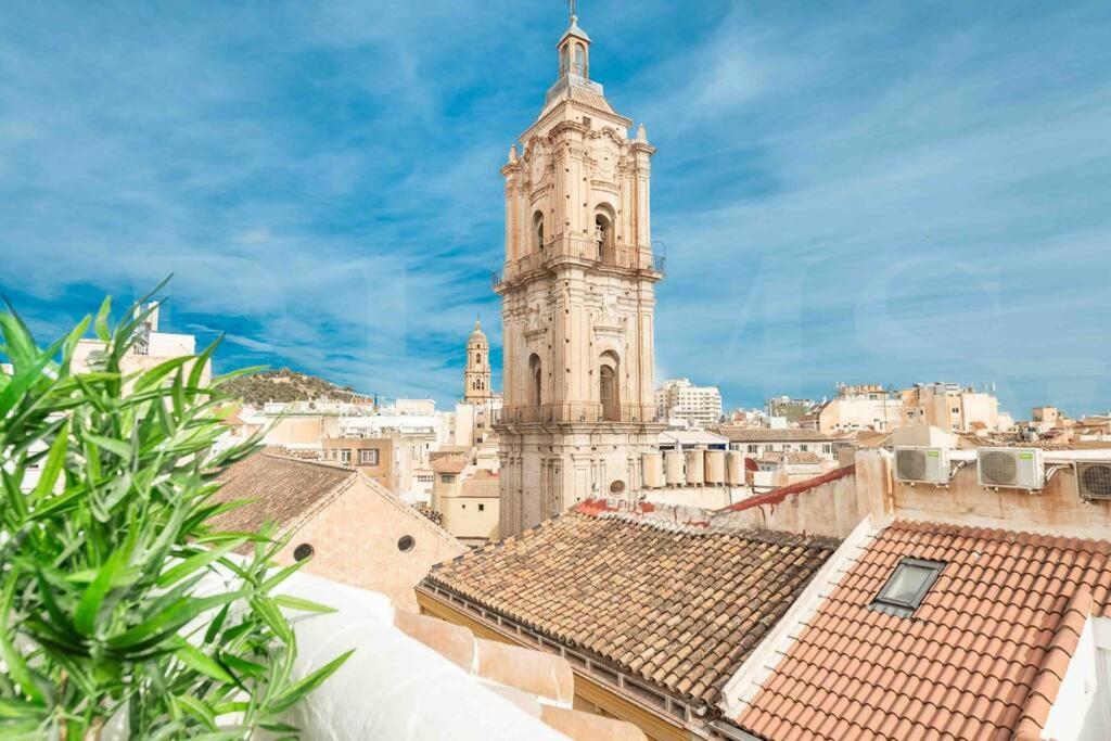 Appartement Private Terrace, Barbecue & Cathedral View By Rems à Málaga Extérieur photo
